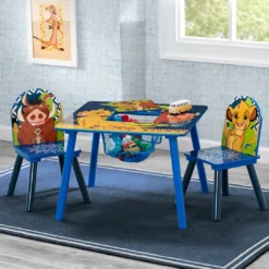Delta Children The Lion King Table And Chair Set With Storage
