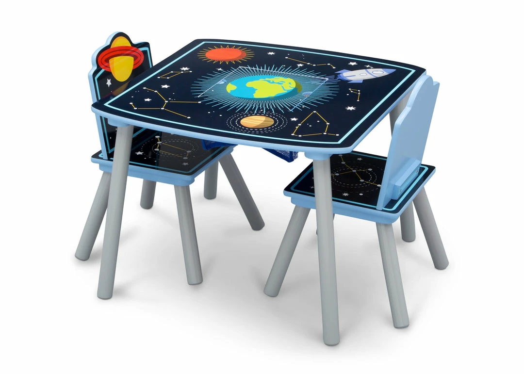 Delta Children Table & Chair Sets Space Adventures Kids Wood Table And Chair Set With Storage 5 Delta Children Table & Chair Sets Space Adventures Kids Wood Table And Chair Set With Storage
