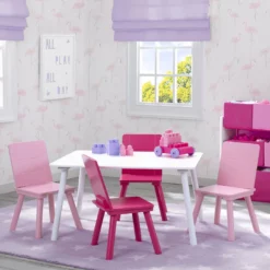 Delta Children Kids Table And Chair Set (4 Chairs Included) Table & Chair Sets