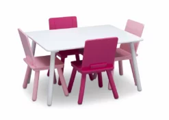 Delta Children Kids Table And Chair Set (4 Chairs Included) Table & Chair Sets