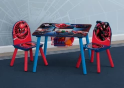 Delta Children Spider-Man Table And Chair Set With Storage