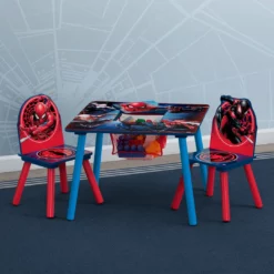 Delta Children Spider-Man Table And Chair Set With Storage