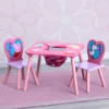 Delta Children Peppa Pig Table And Chair Set With Storage Table & Chair Sets