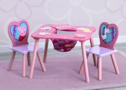 Delta Children Peppa Pig Table And Chair Set With Storage Table & Chair Sets 9 Delta Children Peppa Pig Table And Chair Set With Storage Table & Chair Sets