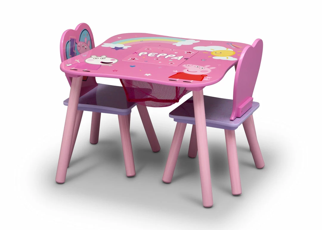 Delta Children Peppa Pig Table And Chair Set With Storage Table & Chair Sets 7 Delta Children Peppa Pig Table And Chair Set With Storage Table & Chair Sets