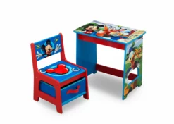 Delta Children Activity Desks Mickey Mouse Kids Wood Desk And Chair Set