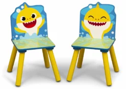 Delta Children Baby Shark Kids Table And Chair Set With Storage Gifts