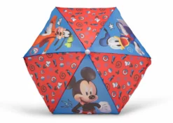 Delta Children Mickey Mouse 4 Seat Activity Picnic Table With Umbrella And LEGO Compatible Tabletop