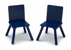 Delta Children Kids Table And Chair Set With Storage (2 Chairs Included)