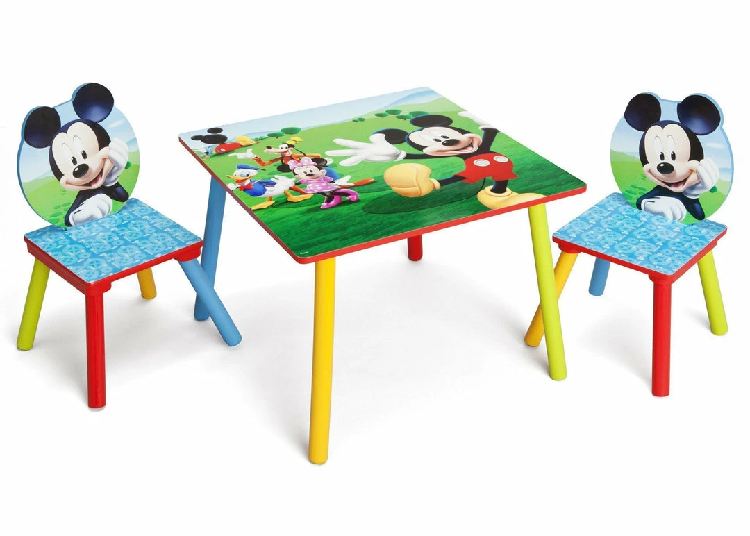 Delta Children Mickey Mouse Table & Chair Set 3 Delta Children Mickey Mouse Table & Chair Set