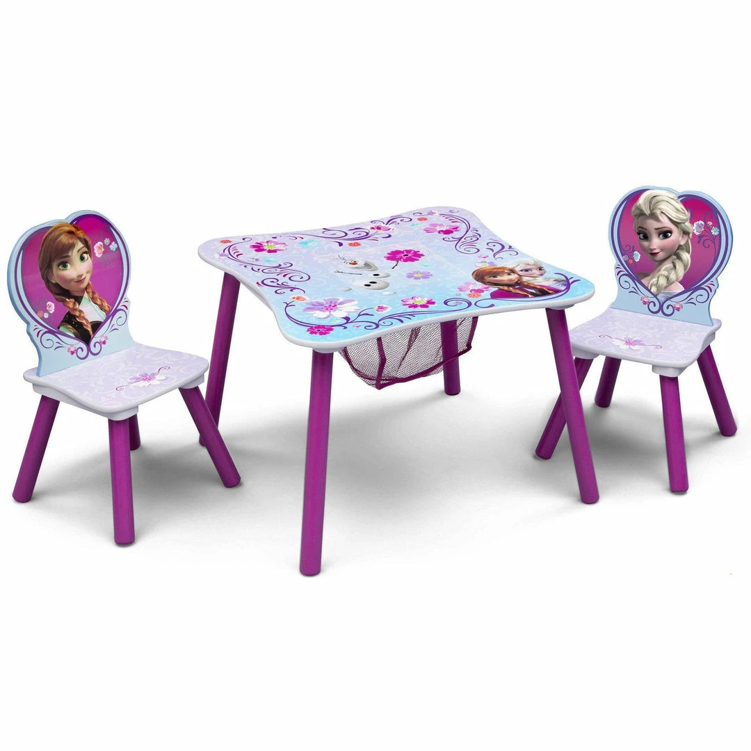 Delta Children Frozen Table & Chair Set With Storage 6 Delta Children Frozen Table & Chair Set With Storage