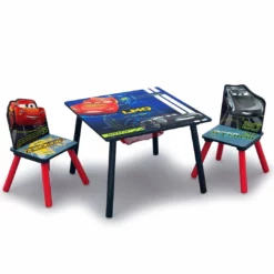 Delta Children Table & Chair Sets Cars Table & Chair Set With Storage