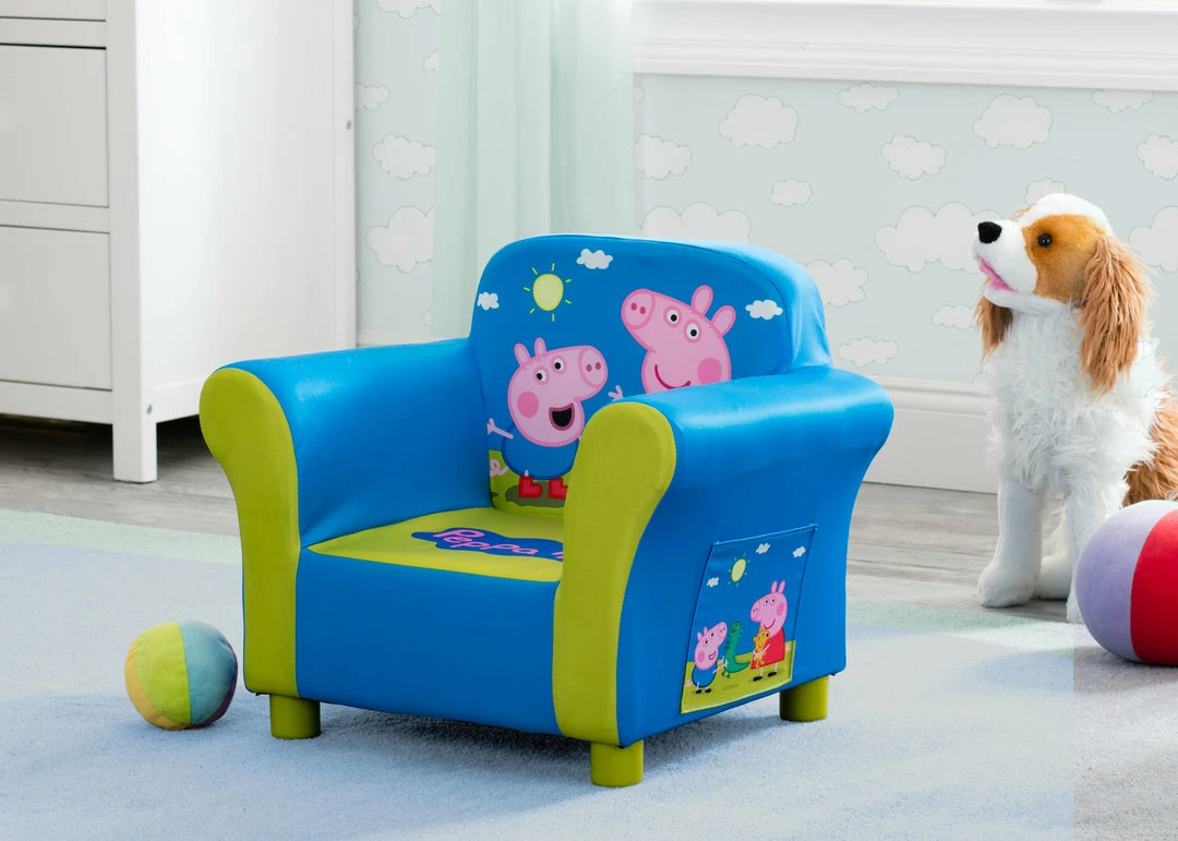 Delta Children/ Nick Jr. Peppa Pig Upholstered Chair Kids’ Chairs 3 Delta Children/ Nick Jr. Peppa Pig Upholstered Chair Kids’ Chairs