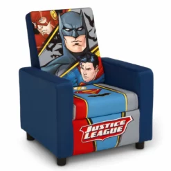 Delta Children Kids’ Chairs Justice League High Back Upholstered Chair