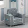 Delta Children Chelsea Kids Upholstered Chair With Cup Holder