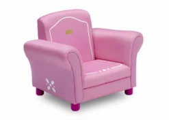 Delta Children Princess Crown Kids Upholstered Chair Kids’ Chairs