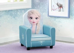 Delta Children Kids’ Chairs Frozen II Elsa Figural Upholstered Kids Chair
