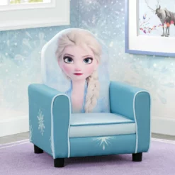 Delta Children Kids’ Chairs Frozen II Elsa Figural Upholstered Kids Chair