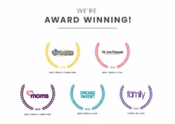 Delta Children Trolls World Tour Upholstered Chair Kids’ Chairs