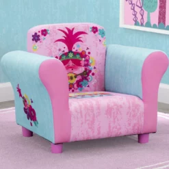 Delta Children Trolls World Tour Upholstered Chair Kids’ Chairs