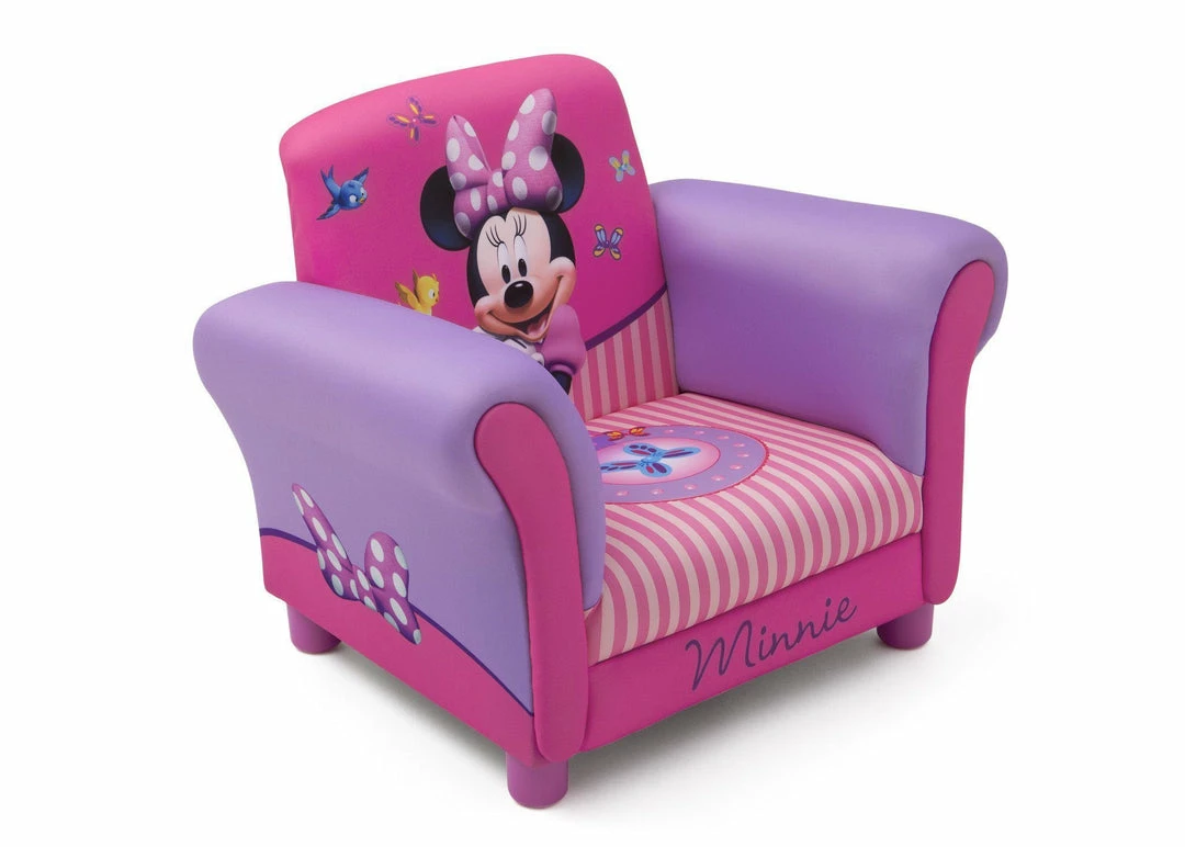 Delta Children Kids’ Chairs Minnie Mouse Upholstered Chair 3 Delta Children Kids’ Chairs Minnie Mouse Upholstered Chair