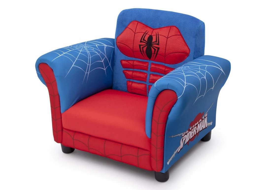 Delta Children Spider-Man Upholstered Chair Kids’ Chairs 4 Delta Children Spider-Man Upholstered Chair Kids’ Chairs