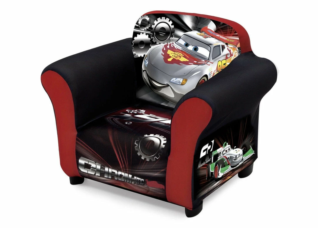 Delta Children Disney/Pixar Cars Upholstered Chair (with Sculpted Plastic Frame) Kids’ Chairs 5 Delta Children Disney/Pixar Cars Upholstered Chair (with Sculpted Plastic Frame) Kids’ Chairs