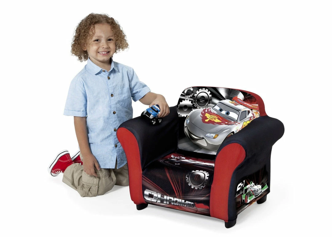 Delta Children Disney/Pixar Cars Upholstered Chair (with Sculpted Plastic Frame) Kids’ Chairs 7 Delta Children Disney/Pixar Cars Upholstered Chair (with Sculpted Plastic Frame) Kids’ Chairs