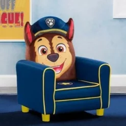 Delta Children Kids’ Chairs PAW Patrol Chase Figural Upholstered Kids Chair 12 Delta Children Kids’ Chairs PAW Patrol Chase Figural Upholstered Kids Chair