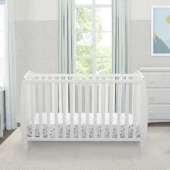 Delta Children Taylor 4-in-1 Convertible Crib Baby Cribs