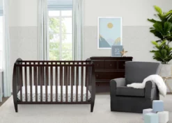 Delta Children Taylor 4-in-1 Convertible Crib Baby Cribs