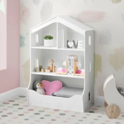 Delta Children Bookcases & Hutches Playhouse Bookcase With Toy Storage