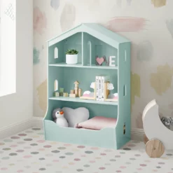 Delta Children Bookcases & Hutches Playhouse Bookcase With Toy Storage