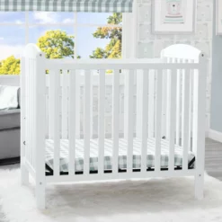 Delta Children Sprout Mini Crib With Mattress Baby Cribs