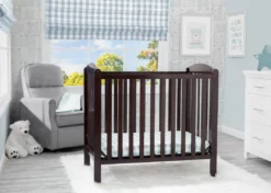 Delta Children Sprout Mini Crib With Mattress Baby Cribs