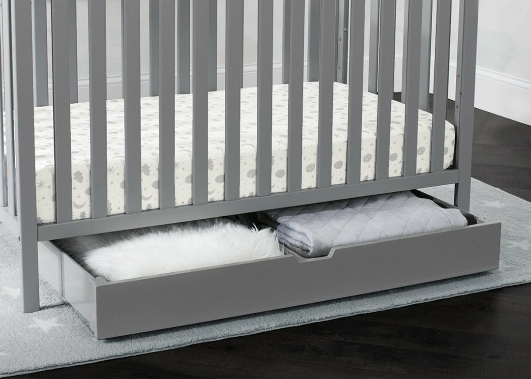 Delta Children Under Crib Roll-Out Storage Trundle 3 Delta Children Under Crib Roll-Out Storage Trundle