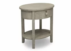Delta Children Farmhouse Nightstand With Drawer