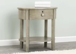 Delta Children Farmhouse Nightstand With Drawer