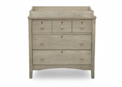 Delta Children Dressers & Changing Tables Farmhouse 3 Drawer Dresser With Changing Top