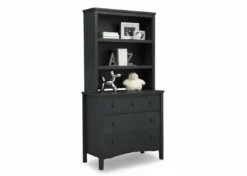 Delta Children Dressers & Changing Tables Farmhouse 3 Drawer Dresser With Changing Top