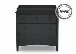 Delta Children Dressers & Changing Tables Farmhouse 3 Drawer Dresser With Changing Top