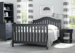 Delta Children Farmhouse Nightstand With Drawer