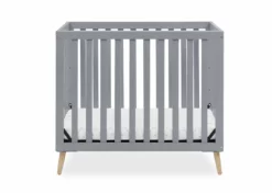 Delta Children Baby Cribs Essex Convertible Mini Baby Crib With 2.75-Inch Mattress