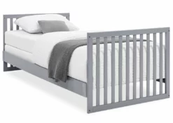 Delta Children Baby Cribs Essex Convertible Mini Baby Crib With 2.75-Inch Mattress