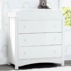 Delta Children Dressers & Changing Tables Perry 3 Drawer Dresser With Changing Top