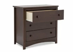 Delta Children Dressers & Changing Tables Perry 3 Drawer Dresser With Changing Top