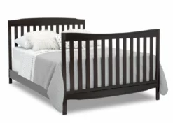 Delta Children Baby Cribs Mason Convertible 6-in-1 Crib And Changer