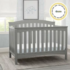 Delta Children Baby Cribs Waverly 6-in-1 Convertible Crib