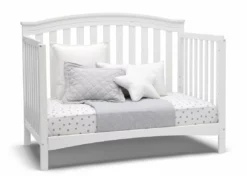 Delta Children Baby Cribs Waverly 6-in-1 Convertible Crib