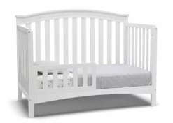 Delta Children Baby Cribs Waverly 6-in-1 Convertible Crib